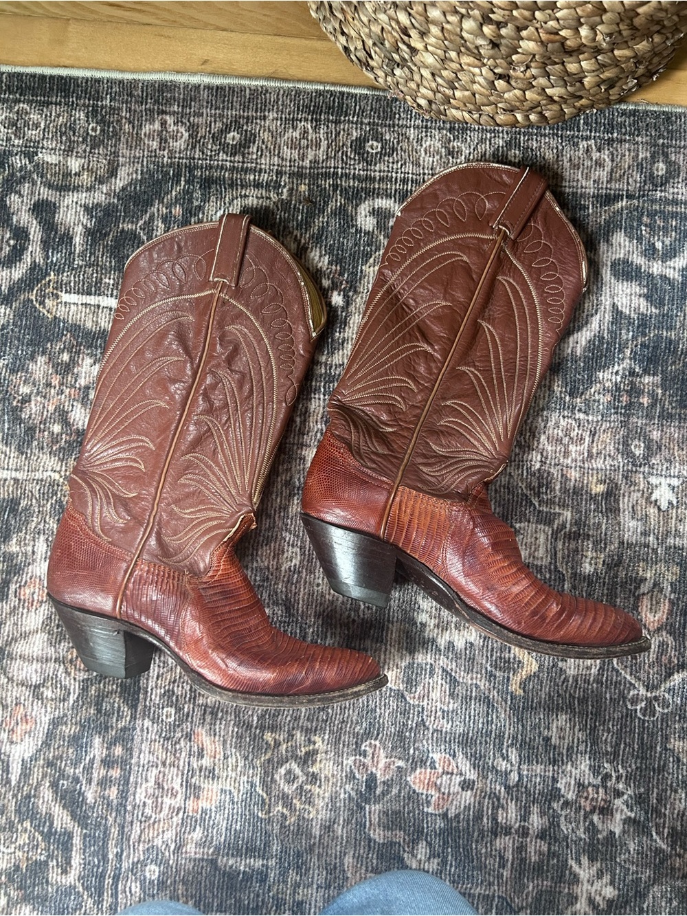 Vintage Tony Lama Cowboy Boots